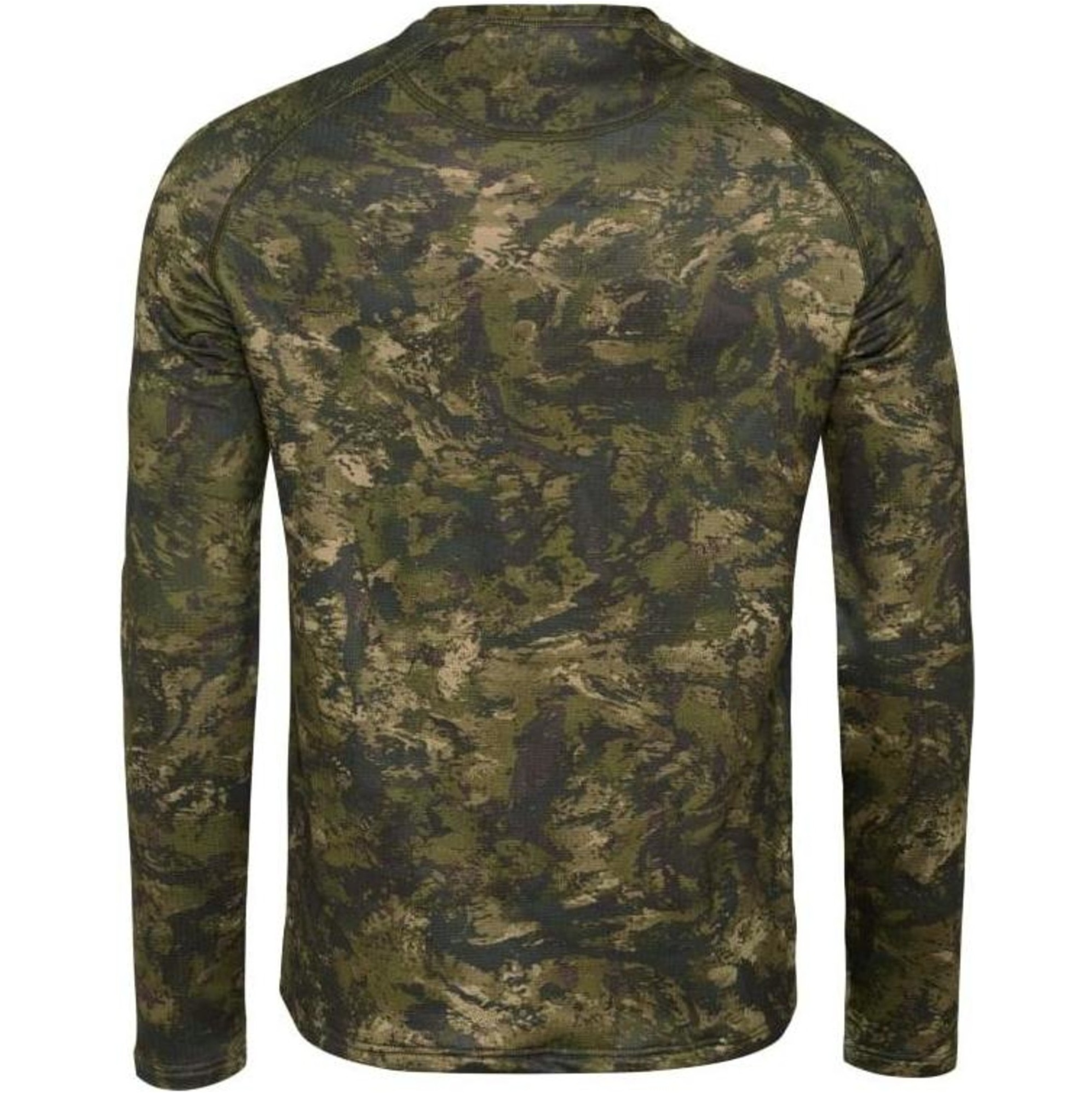 Seeland Mens Camo Long Sleeve T-Shirt 1602102 - Invis Green